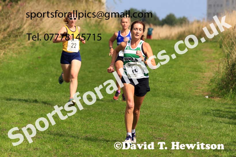 Senior Women, Farringdon Cross Country Relays, Sunderland.  Photo: David T. Hewitson/Sports for All Pics